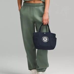 Lululemon Daily Multi-Pocket Mini Canvas Tote Bag 6.5L